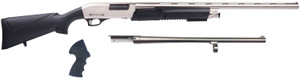 Armscor Rock Island MR25P101MC Meriva 3-in-1 Combo 12 Gauge Pump-Action Shotgun with 18.5-Inch Barrel and Black Synthetic Stock Armscor Rock Island MR25P101MC Meriva 3-in-1 Combo 12 Gauge Pump-Action Shotgun with 18.5-Inch Barrel and Black Synthetic Stock