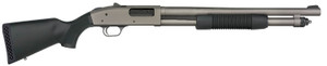 Mossberg 590A1 Pro 12 Gauge Shotgun with 18.5-inch Tungsten Gray Cerakote Barrel and Black Synthetic Stock Mossberg 590A1 Pro 12 Gauge Shotgun with 18.5-inch Tungsten Gray Cerakote Barrel and Black Synthetic Stock