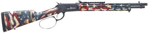 Howa CIT357LVRUSA Levtac 92 357 Mag 8+1 16.50" Matte Black Threaded Barrel & Steel Receiver w/Picatinny Rail, Fixed Respect Camo (American Flag) Synthetic Stock, Right Hand Howa CIT357LVRUSA Levtac 92 357 Mag 8+1 16.50" Matte Black Threaded Barrel & Steel Receiver w/Picatinny Rail, Fixed Respect Camo (American Flag) Synthetic Stock, Right Hand