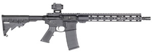 Smith & Wesson M&P15 Sport III 5.56 NATO Rifle with Red Dot Sight, 16-inch Barrel, Black Finish Smith & Wesson M&P15 Sport III 5.56 NATO Rifle with Red Dot Sight, 16-inch Barrel, Black Finish