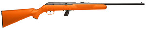 Savage Arms 40220 64F .22 LR Semi-Auto Rifle with Orange Fixed Stock, 21-Inch Carbon Steel Barrel Savage Arms 40220 64F .22 LR Semi-Auto Rifle with Orange Fixed Stock, 21-Inch Carbon Steel Barrel