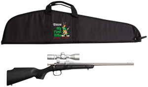 Crickett My First Rifle Package in 22 LR with Stainless Steel Barrel and Fixed Stock Crickett My First Rifle Package in 22 LR with Stainless Steel Barrel and Fixed Stock