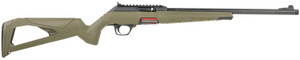 Winchester Guns Wildcat SR .22 LR Semi-Auto Rifle with Skeletonized OD Green Stock and Threaded Barrel (Part Number: 521140102) Winchester Guns Wildcat SR .22 LR Semi-Auto Rifle with Skeletonized OD Green Stock and Threaded Barrel (Part Number: 521140102)