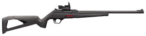 Winchester Guns Wildcat Combo .22 LR Semi-Auto Rifle with Reflex Red Dot Sight, 18-Inch Sporter Barrel, Black Synthetic Stock