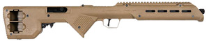 Desert Tech TRKRF2218FDE Trek-22 .22 LR Rifle with 18-Inch Free Floating Steel Barrel and Picatinny Rail