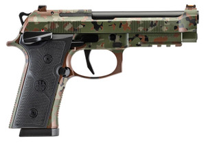 Beretta USA SPEC0744A15 92XI SAO 9mm Luger Pistol with Flecktarn Camo Finish Beretta USA SPEC0744A15 92XI SAO 9mm Luger Pistol with Flecktarn Camo Finish