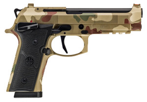Beretta USA SPEC0745A15 92XI SAO 9mm Luger with Frog Skin Camo Cerakote Finish and 4.7-inch Barrel Beretta USA SPEC0745A15 92XI SAO 9mm Luger with Frog Skin Camo Cerakote Finish and 4.7-inch Barrel