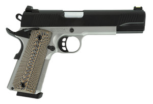 Tisas SDS 10100803 1911 D10 Full Size 10mm Auto Pistol with 5-inch Barrel and Black/Tan G10 Grips