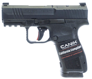 Canik Mete MC9L CA 9mm Luger Semi-Auto Pistol with 3.18-inch Barrel and Interchangeable Grips