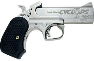 Bond Arms BACYP Cyclops Big Bore 45-70 Government Revolver with 4.25-inch Stainless Steel Barrel Bond Arms BACYP Cyclops Big Bore 45-70 Government Revolver with 4.25-inch Stainless Steel Barrel