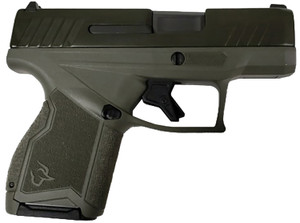 Taurus GX4 9mm Luger Micro-Compact Pistol with OD Green Frame and Steel Slide Taurus GX4 9mm Luger Micro-Compact Pistol with OD Green Frame and Steel Slide