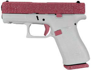 Glock G43X Sub-Compact 9mm Luger Pistol with Frost Cerakote Finish and 3.41-inch Barrel Glock G43X Sub-Compact 9mm Luger Pistol with Frost Cerakote Finish and 3.41-inch Barrel