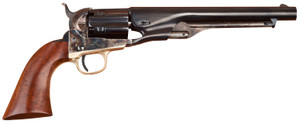 Cimarron 1860 Army .44 Caliber Revolver with 8-inch Blued Barrel and Engraved Cylinder
