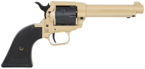 Heritage Manufacturing SRR22V4 Rough Rider .22 LR Revolver with 4.75-Inch Sabre Sand Cerakote Barrel and Steel Frame Heritage Manufacturing SRR22V4 Rough Rider .22 LR Revolver with 4.75-Inch Sabre Sand Cerakote Barrel and Steel Frame