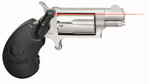 NAA 22MSVL Mini-Revolver with Laser * 22 WMR, 1.13-inch Stainless Steel Barrel, Black Polymer Grip NAA 22MSVL Mini-Revolver with Laser * 22 WMR, 1.13-inch Stainless Steel Barrel, Black Polymer Grip