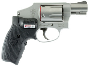 Smith & Wesson Model 642 with Crimson Trace Lasergrip * 38 Special +P Revolver, 1.88-inch Stainless Steel Barrel, J-Frame Smith & Wesson Model 642 with Crimson Trace Lasergrip * 38 Special +P Revolver, 1.88-inch Stainless Steel Barrel, J-Frame