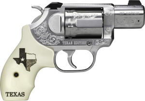 Kimber MFG Inc. 3400028 K6S Texas Edition Double Action/Single Action Revolver in 357 Mag - 2-inch Brushed Stainless Steel Barrel & Cylinder