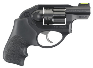 Ruger LCR .38 Special +P Revolver with Fiber Optic Sights and Hogue Tamer Monogrip Ruger LCR .38 Special +P Revolver with Fiber Optic Sights and Hogue Tamer Monogrip