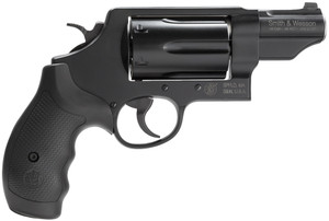 Smith & Wesson 162410 Governor *MA Compliant 45 Colt (LC) Or 2.50" 410 Gauge, 2.75" Black Barrel, 6rd  Black PVD Cylinder, Black Scandium Alloy Z-Frame, Polymer Grip Smith & Wesson 162410 Governor *MA Compliant 45 Colt (LC) Or 2.50" 410 Gauge, 2.75" Black Barrel, 6rd  Black PVD Cylinder, Black Scandium Alloy Z-Frame, Polymer Grip
