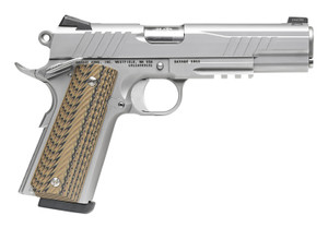 Savage 67203 1911 Government Model .45 ACP with 5-inch Matte Stainless Steel Barrel