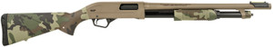 Winchester Guns SXP Defender 12 Gauge Pump Action Shotgun with 18-Inch Barrel and Woodland Camo Stock