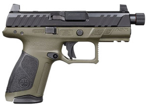 Beretta USA JAXA1C917TAC APX A1 CMP 9mm Striker Fire Pistol with OD Green Cerakote Finish