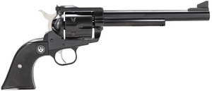 Ruger Blackhawk .45 Colt Revolver with 7.5-Inch Blued Barrel and Checkered Rubber Grips