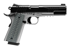 Savage 67207 1911 Government Model 45 ACP with Matte Stainless Finish and Black VZ G10 Grips