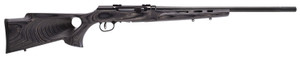 Savage Arms Model 47800 A Series Matte Gray Full-Size 17 WSM Semi-Auto Rifle with 22-Inch Heavy Barrel and Thumbhole Laminate Stock