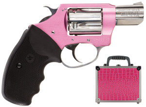 Charter Arms 53839 Chic Lady Small .38 Special Revolver with Pink Aluminum Frame and Pearl Grips