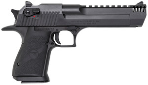 Magnum Research DE357IMB Desert Eagle Mark XIX .357 Magnum with 6-Inch Muzzle Brake and Black Rubber Grips