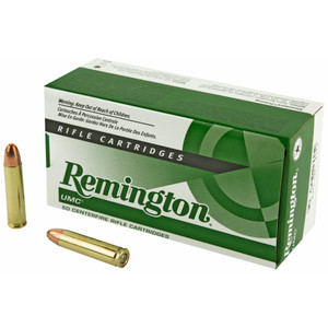 Remington R23712 UMC 30 Carbine 110 Grain Full Metal Jacket Ammunition – Pack of 50 Rounds