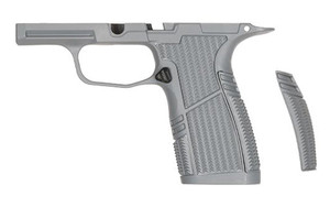 Tyrant CNC P365 Grip Module Snub Nose Gray for Sig Sauer P365