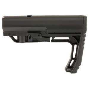Mission First Tactical BMSMIL Battlelink Minimalist Stock for Mil-Spec Carbine Buffer Tubes - Black