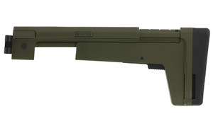B5 Systems AKM-1494 4.5mm Olive Drab Green Stock - Drop-In Upgrade with Adjustable Length and QD Mounts