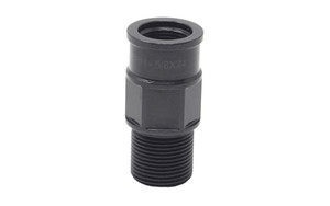 KNS Precision Inc. 12-28to58-24TA Thread Adapter for Firearms - Black