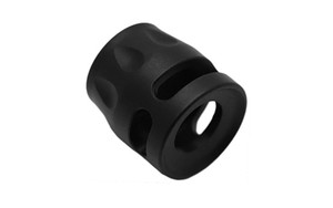 True Precision Micro Compensator 1/2x28 Thread for 9mm & .380 ACP Pistols in Black