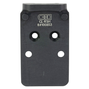 C&H Precision Glock MOS Mount Plate (Part: GL-RSH) for RMR, SRO, and Holos