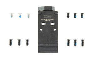 C&H Precision CZ Shadow 2 or RMR with Detachable Steel Mount - Model V4, Black