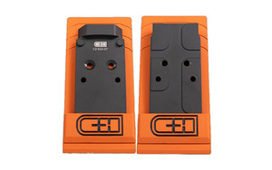 C&H Precision CZ-RSH-ST V4 Mounting Plate for P-10 RMR in Black