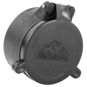 Butler Creek BTLR CRK Flip Scope Cover 1.387 in Black for Enhanced Lens Protection