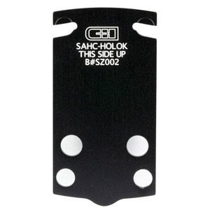 C&H Precision Springfield Hellcat Mount - Black, Model SAHC-HOLOk