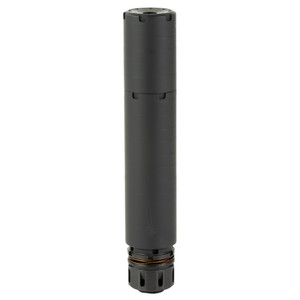 Dead Air Wolfman 9mm Modular Suppressor with Key Micro Adapter and 1/2-28 Brake - Black