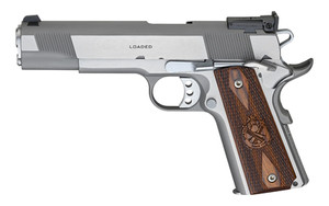 Springfield 1911 Loaded Target .45 ACP Stainless Pistol with Adjustable Sights