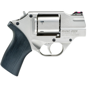 Chiappa Firearms Rhino DA/SA Revolver in 357 Magnum with 2-Inch Barrel - Silver Alloy Frame