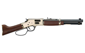 Henry Repeating Arms Mare's Leg .44 Magnum Lever-Action Rifle with Brass Finish, Model H006GML