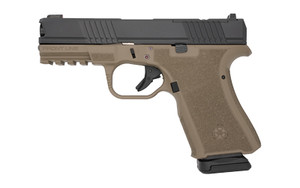 Black Rain Ordnance BRO Frontline 9mm Compact Pistol with Flat Dark Earth and Black Finish
