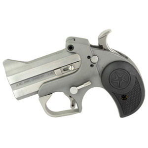 Bond Arms Rowdy .45/410 Derringer with 3-Inch Barrel - Silver Stainless Steel