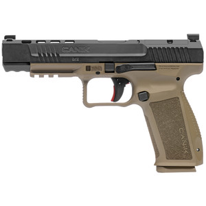 CANIK METE SFx 9mm Semi-Automatic Pistol with 5.2-inch Barrel and 20-Round Capacity