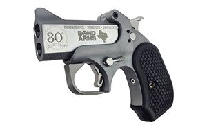 Bond Arms 30th XL Rough Series Derringer in .410 Bore - Silver Stainless Steel